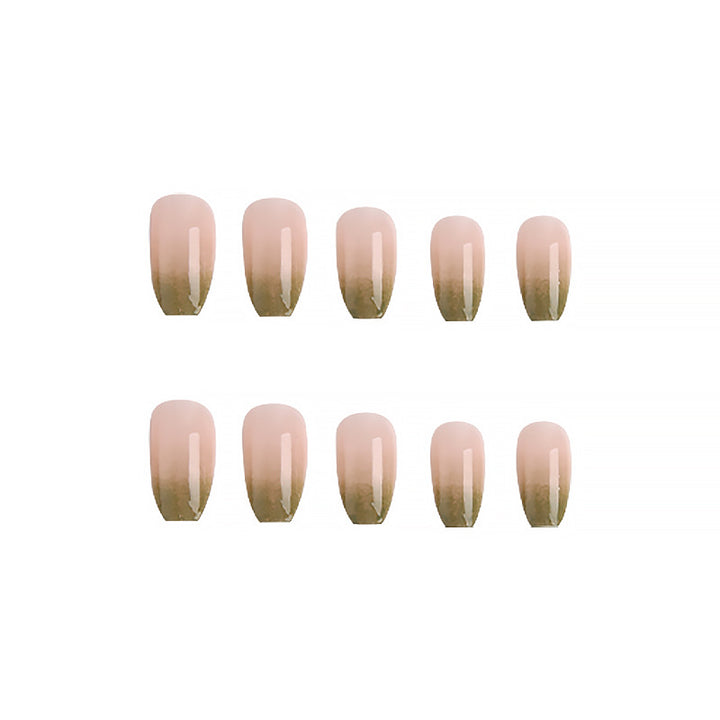 Artful Nail Tips with Ombre Effect Bowlift