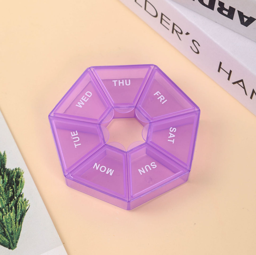 Weekly Medication Reminder Organizer Bowlift