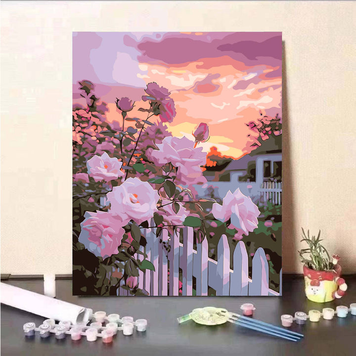 Scenic Landscape Paint by Numbers Kit Bowlift
