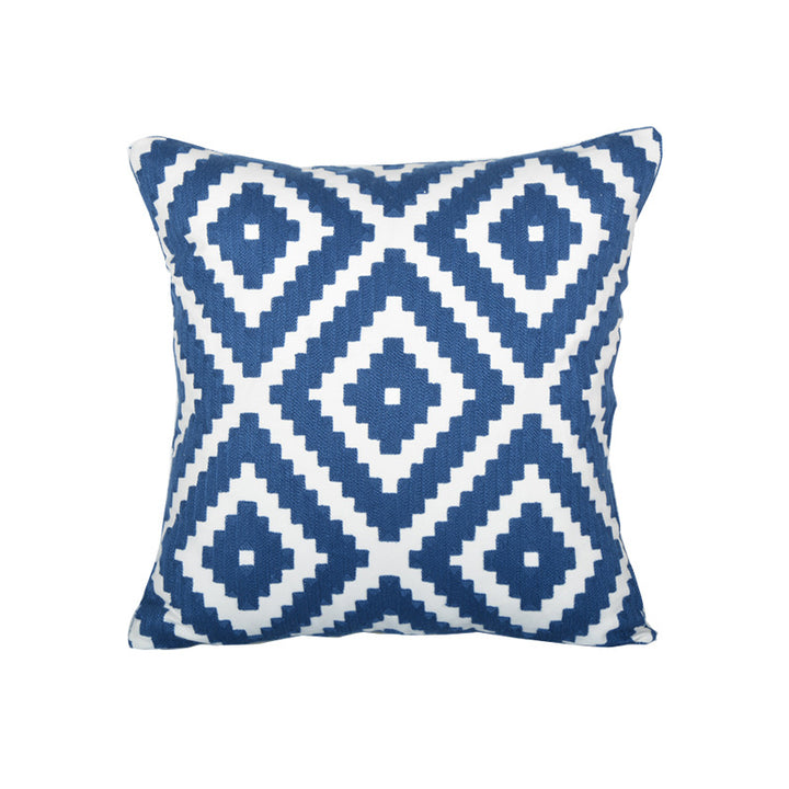 Geometric Pattern Decorative Cushion