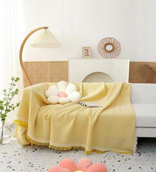 Cozy Textured Sofa Cover