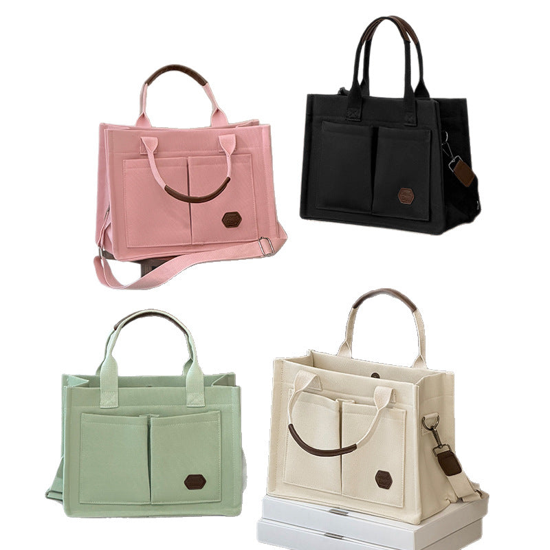 Multi-Functional Canvas Tote Bag Bowlift
