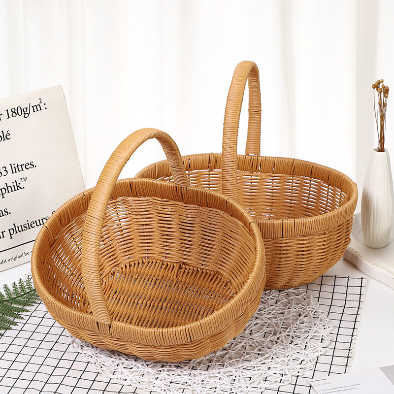 Woven Storage Basket Bowlift