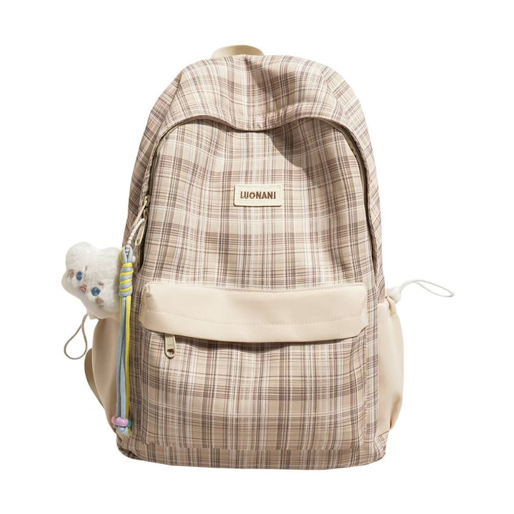 Classic Plaid Backpack Bowlift