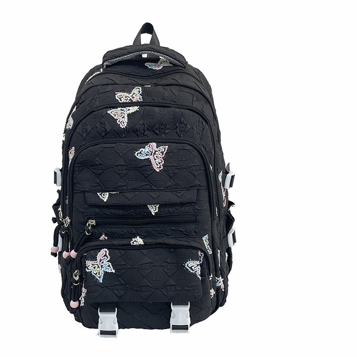 Backpack with Delicate Butterfly Design Bowlift