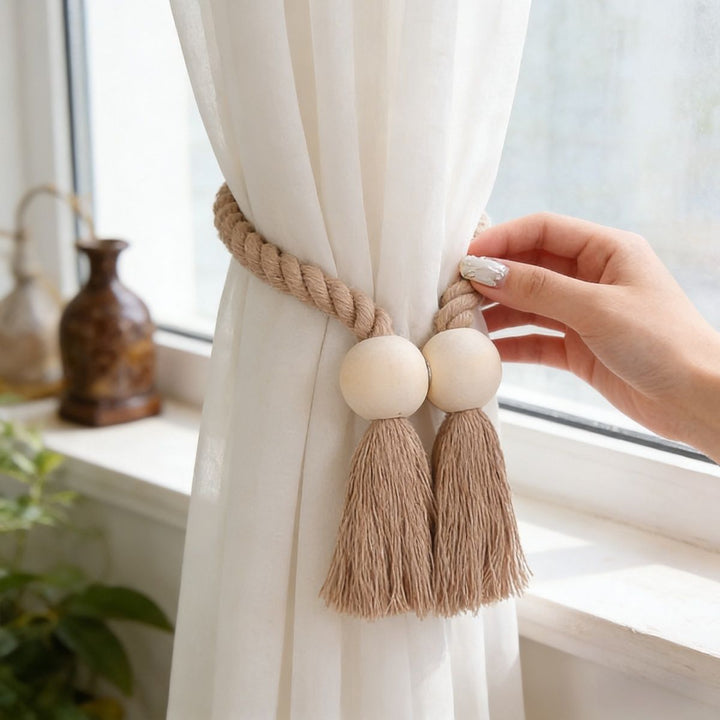 Decorative curtain ties Bowlift