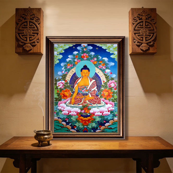 Intricate Religious Canvas Artwork