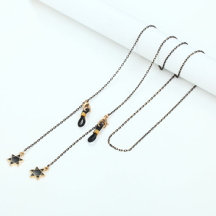 Fashionable glasses necklace with stylish pendants Bowlift