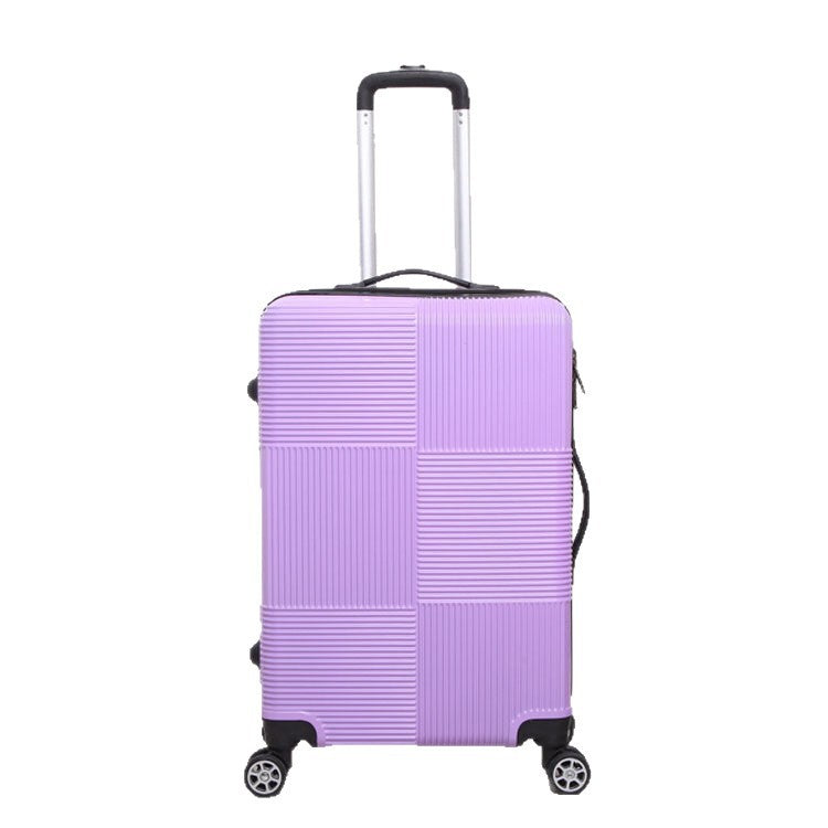 Women's Stylish Textured Hard Shell Luggage Bowlift