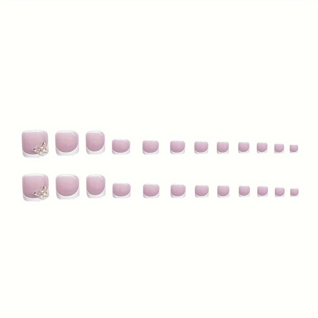 Floral Embellished Nail Art Set Bowlift