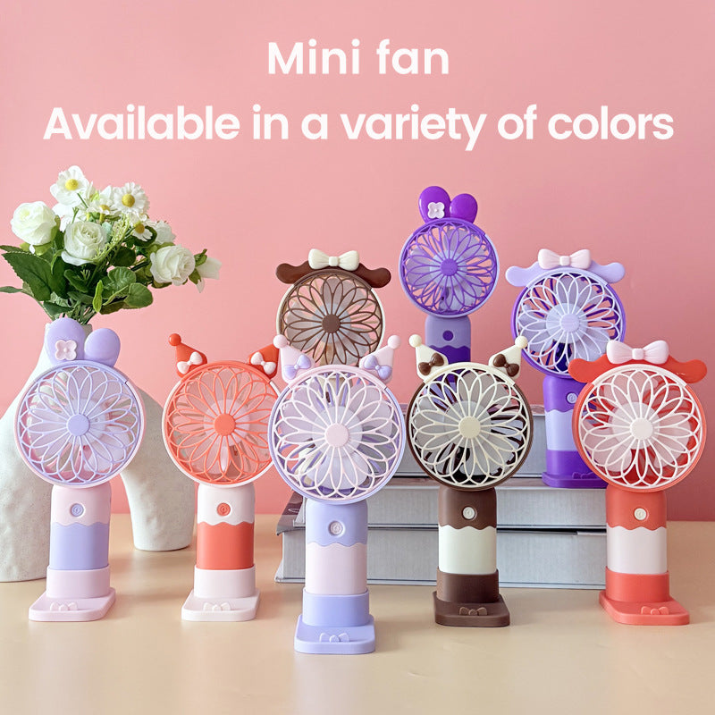 Unisex Portable Mini Fan in Creative Animal Design Bowlift