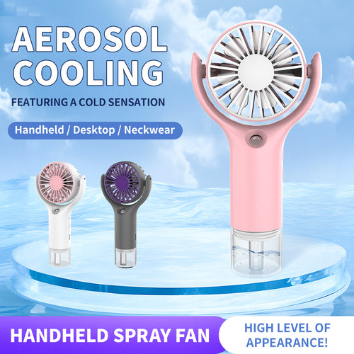 Unisex Portable Rechargeable Handheld Fan Bowlift