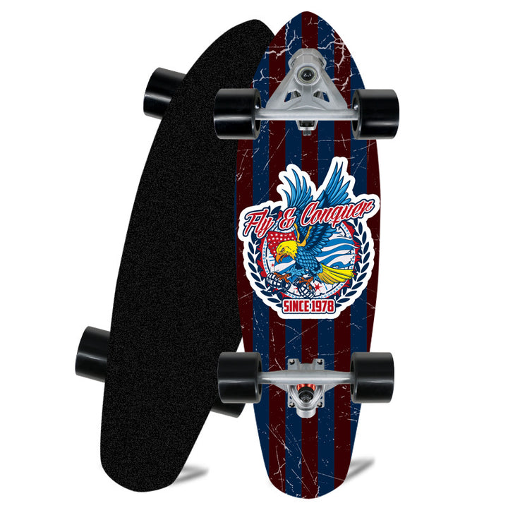 Mini Cruiser Skateboard with Ergonomic Design Bowlift