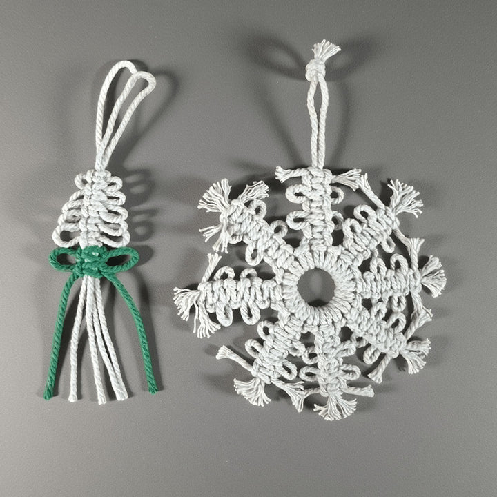 Decorative Macrame Ornament Bowlift