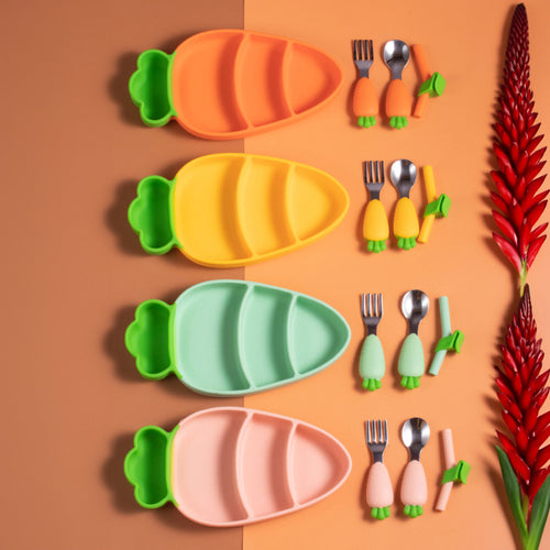 Child-friendly dining set Bowlift