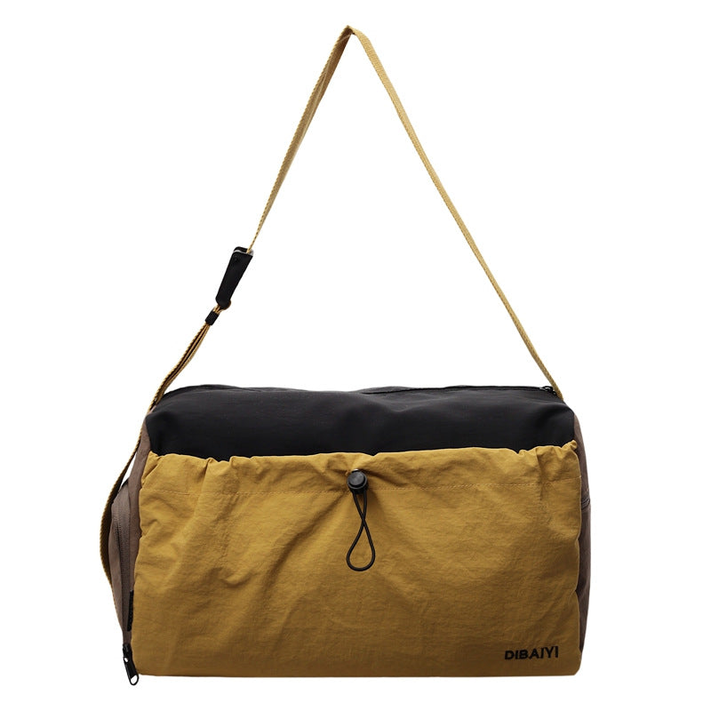 Sporty Shoulder Bag With Versatile Compartment Design Bowlift