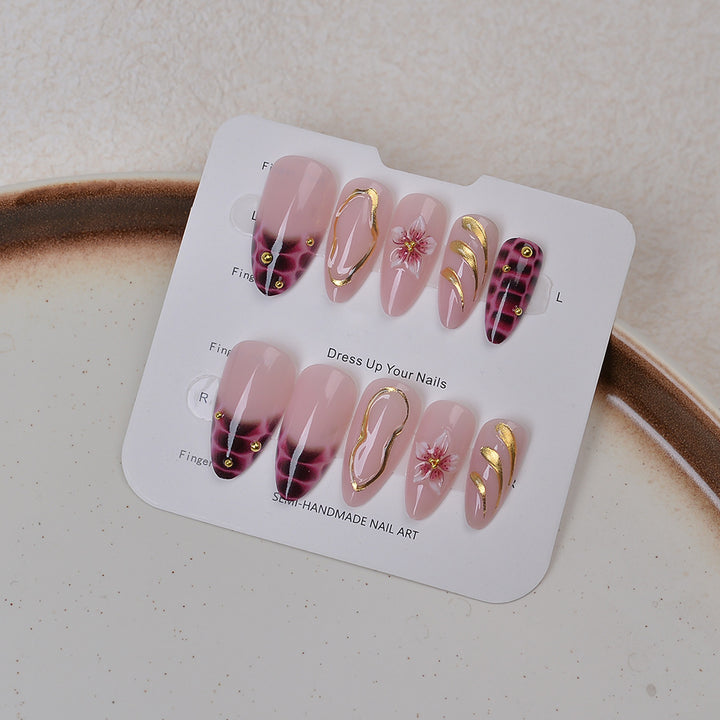 Artistic Press-On Nail Design Kit Bowlift