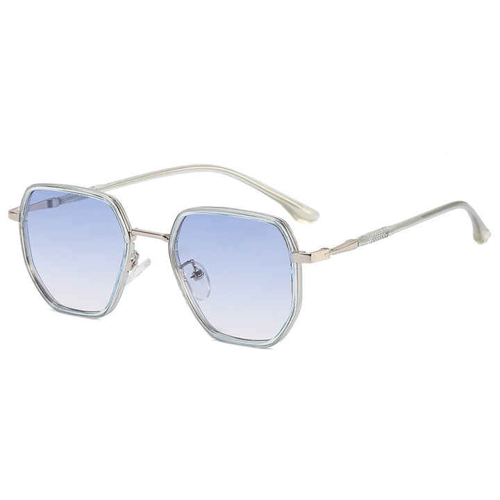Women geometric sunglasses with elegant lens design Bowlift