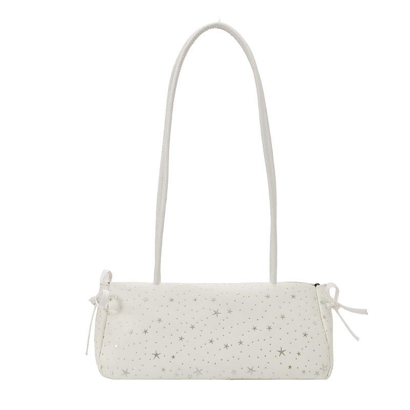 WoStar-Patterned Compact Shoulder Bag Bowlift