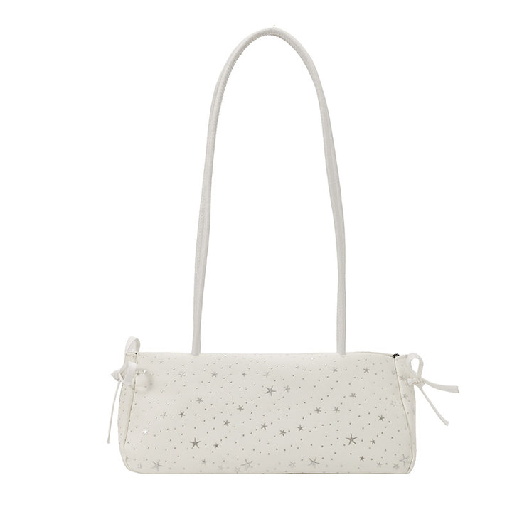 WoStar-Patterned Compact Shoulder Bag Bowlift