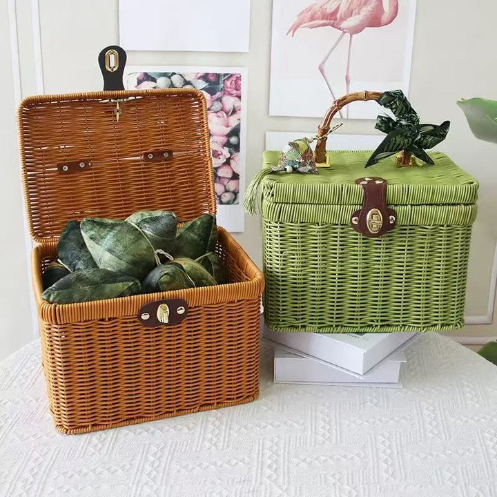 Handcrafted Storage Basket Bowlift