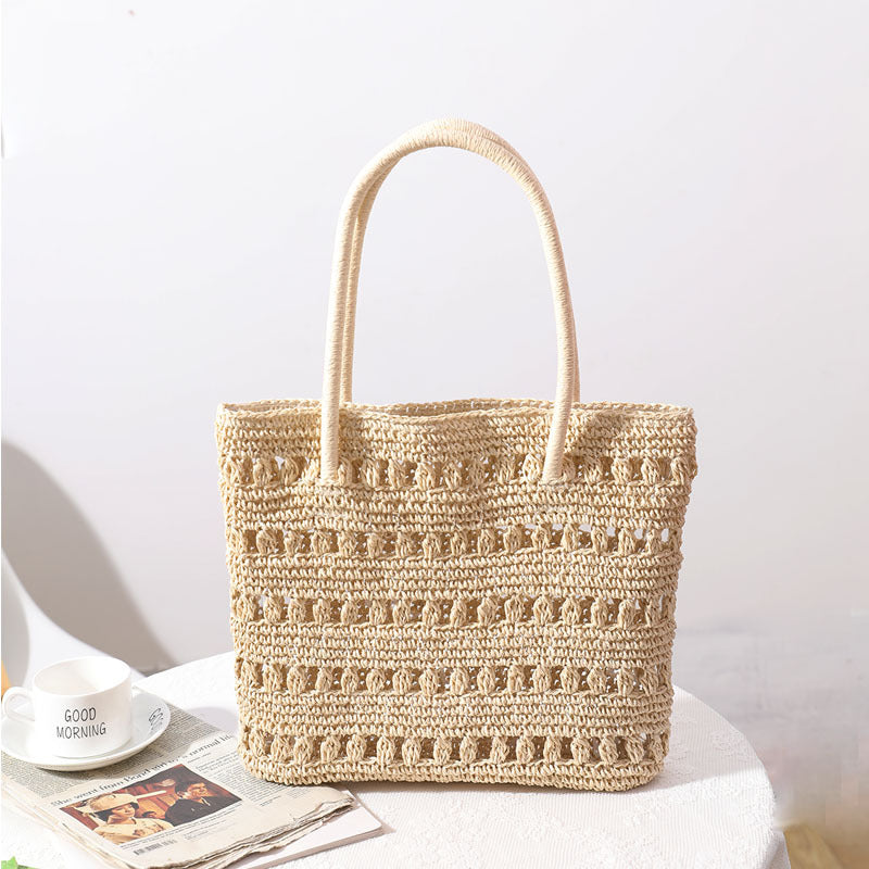 Stylish rattan shopper bag Bowlift