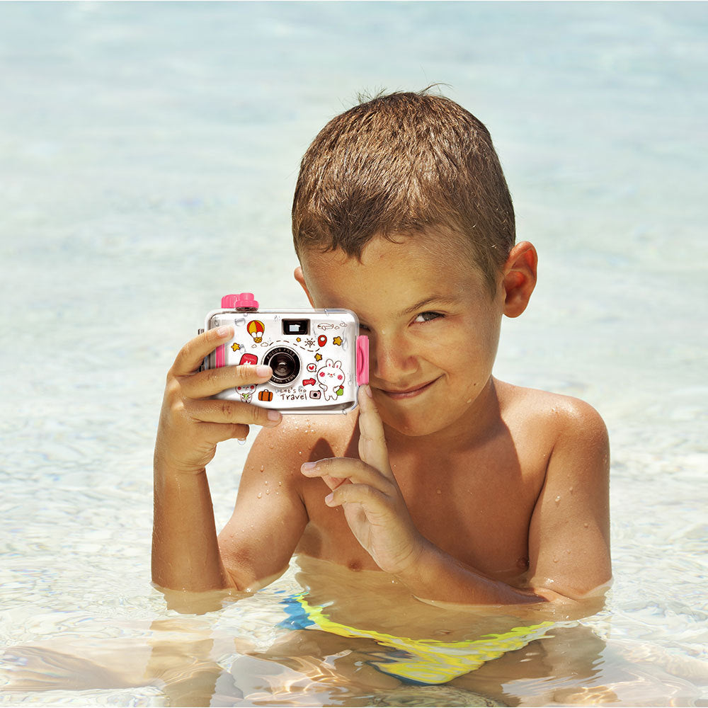 Fun-Themed Waterproof Instant Camera Bowlift