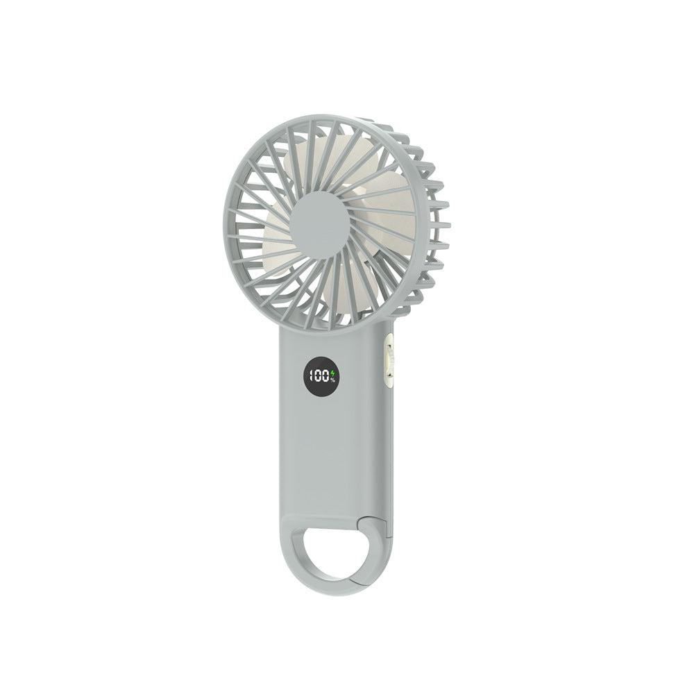 Unisex High-Performance Handheld Cooling Fan with Smart LED Display Bowlift