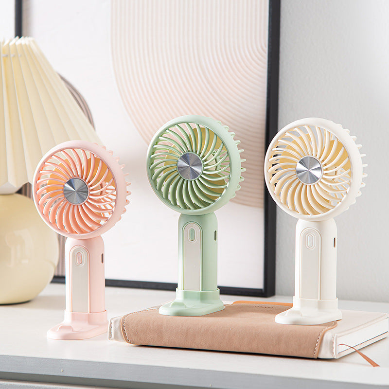Ladies Portable Mini Hand Fan with Funny Design Bowlift