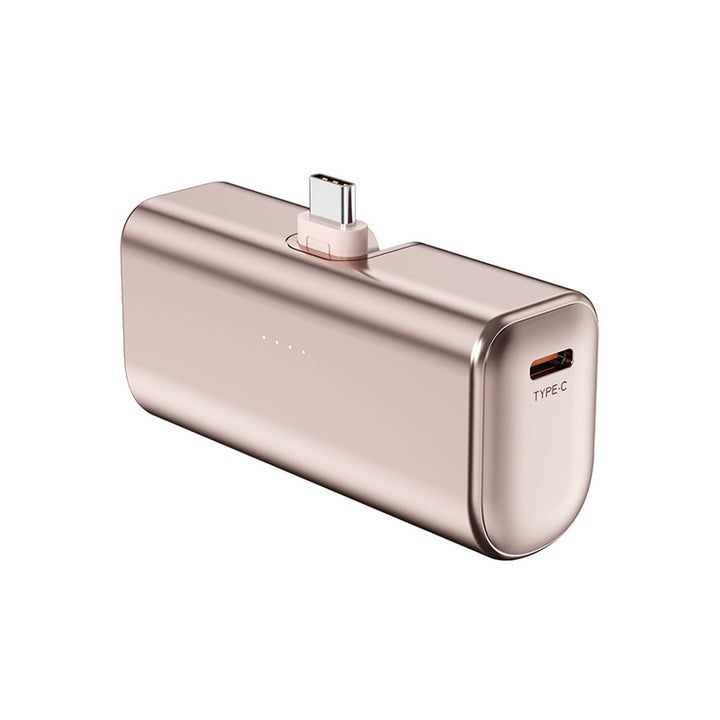 Portable power bank with integrated Type-C connection and LED display Bowlift