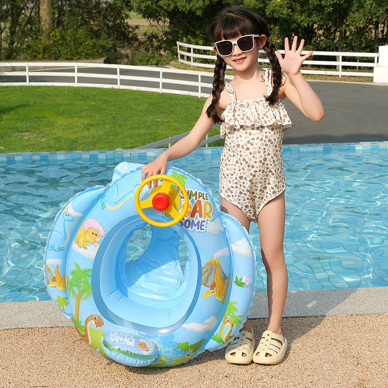 Ladies Inflatable Swim Ring with Safety Control Bowlift