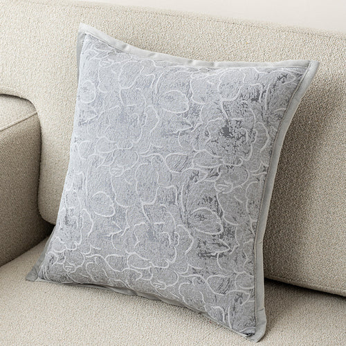 Floral Velvet Accent Pillow