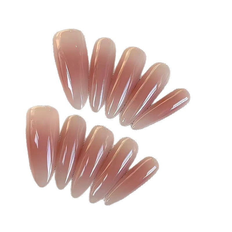 Elegant artificial nails in modern stiletto style Bowlift