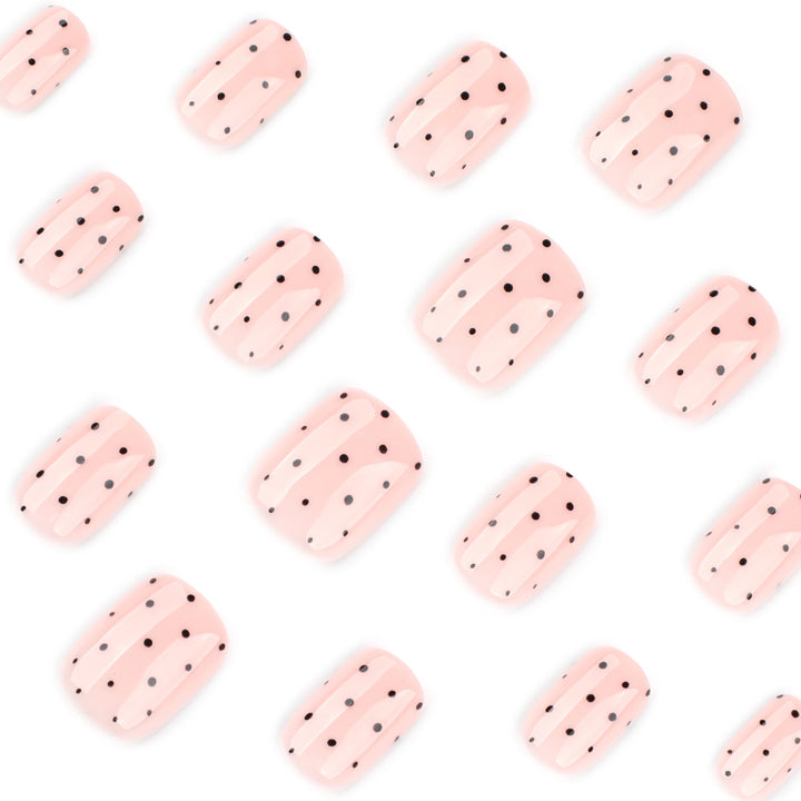 Artful Nail Art with Modern Dot Patterns Bowlift