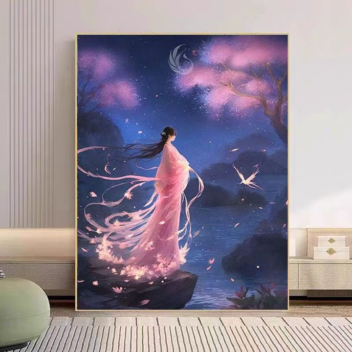 Dreamlike Fantasy Terrain Wall Art Bowlift