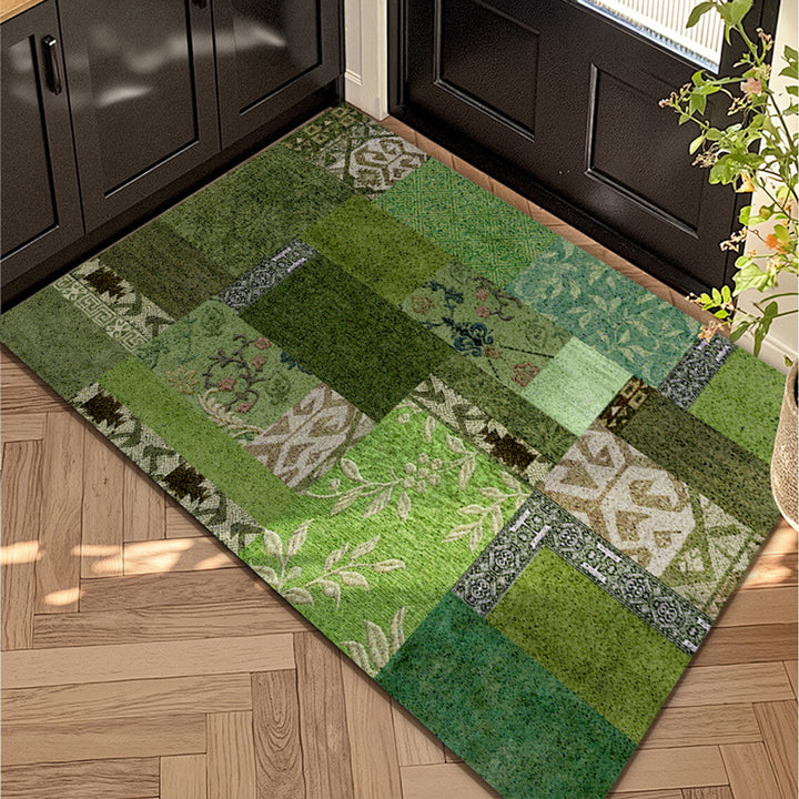 Modern Floral Area Rug