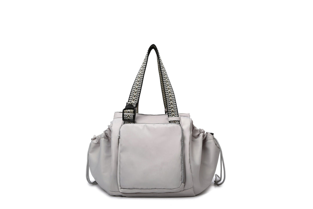 Stylish Multi-Pocket Diaper Tote Bowlift
