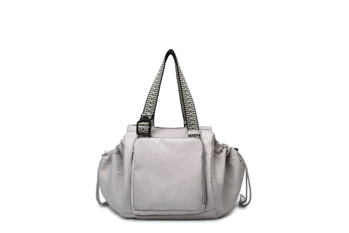 Stylish Multi-Pocket Diaper Tote Bowlift