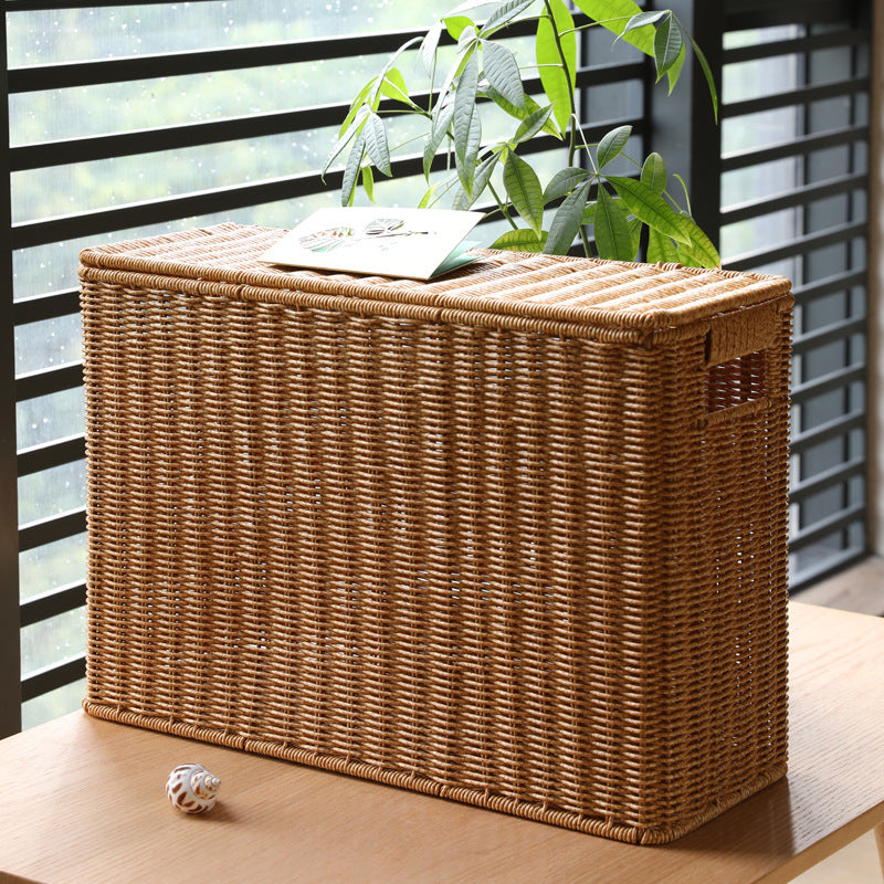 Woven Rectangular Storage Chest Bowlift