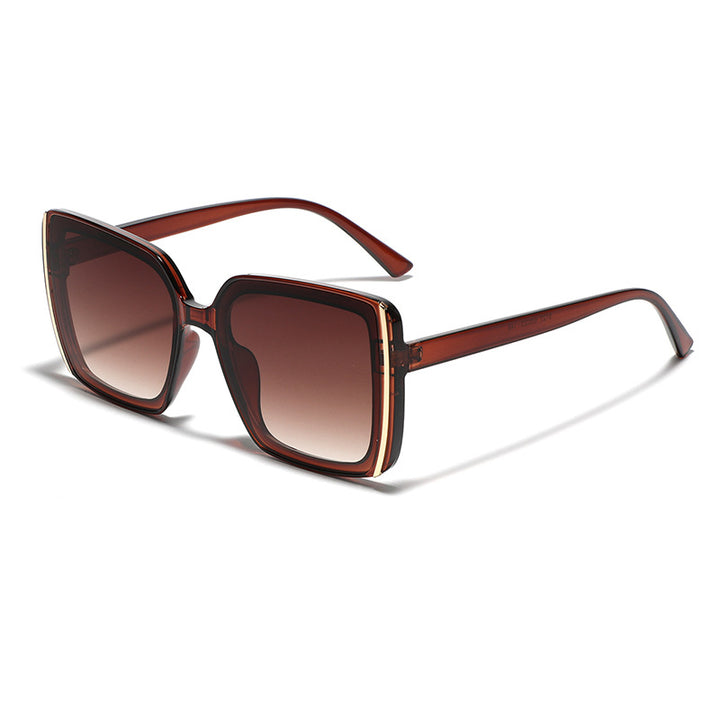 Women oversized designer sunglasses with unique frame Bowlift