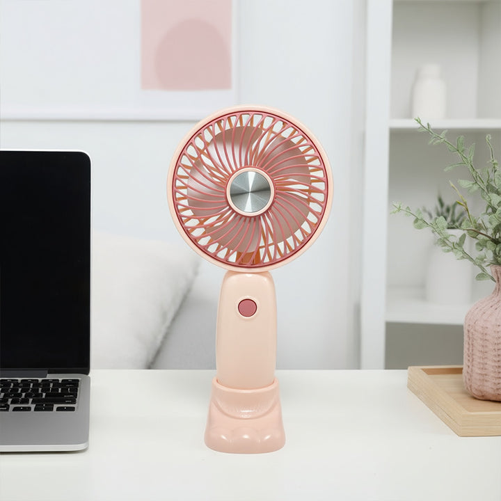 Ladies Portable Mini Fan with Cute Animal Design Bowlift