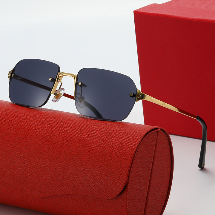 Ladies elegant fashionable sunglasses with high-quality metal frame Bowlift