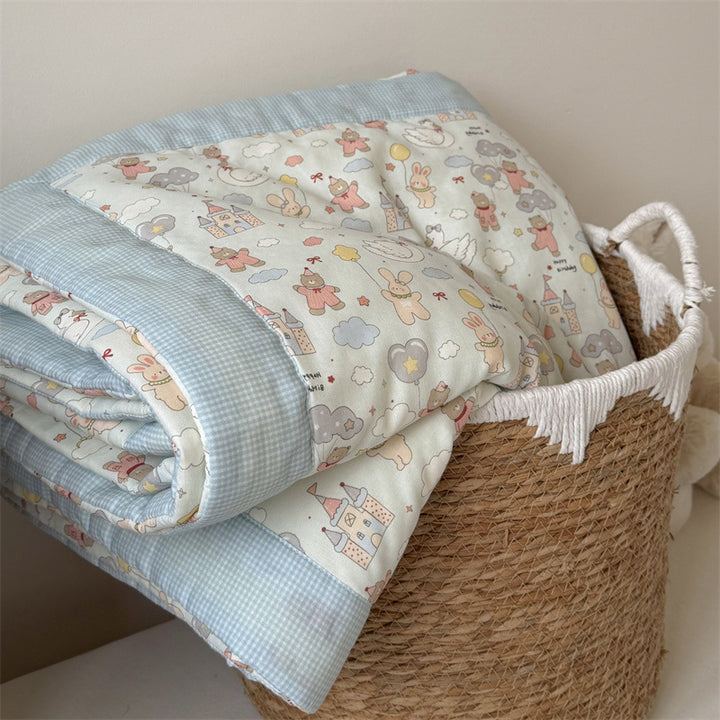 Women’s children's duvet with playful doll pattern Bowlift