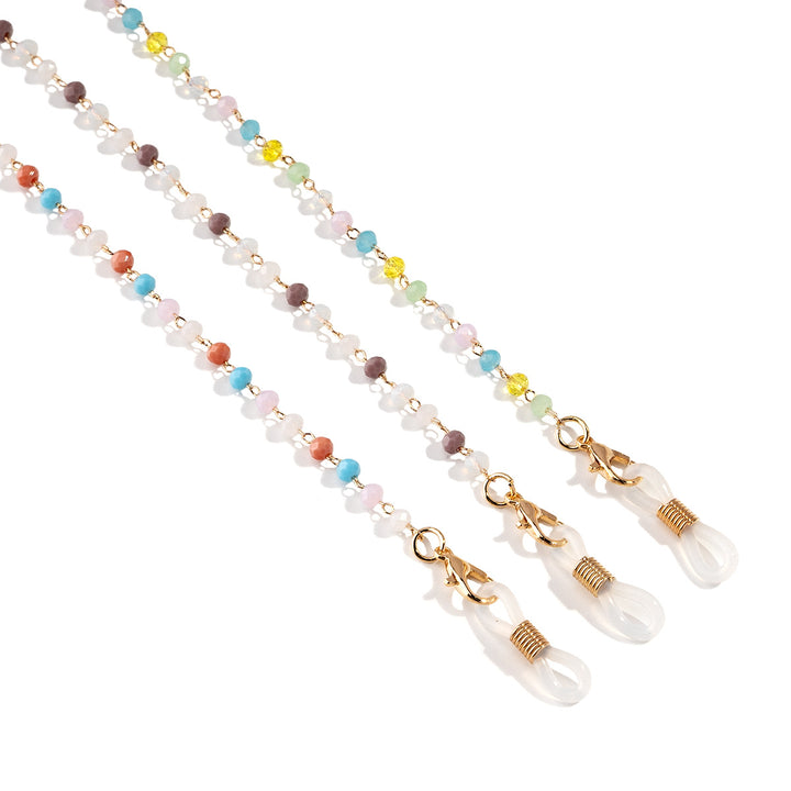 Artistic Beaded Eyewear Chain Bowlift