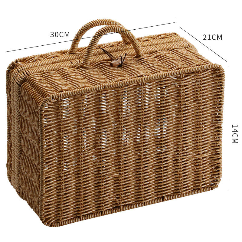 Woven Storage Basket Bowlift