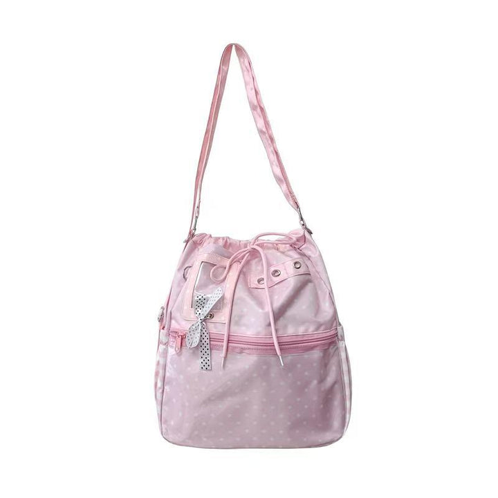 Elegant Drawstring Shoulder Bag Bowlift