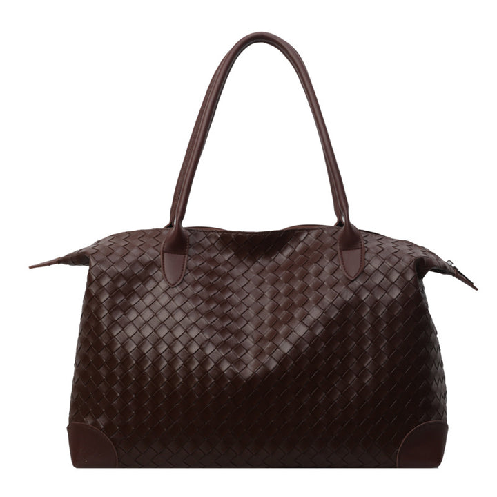Luxurious ven Leather Travel Duffle Bag Bowlift