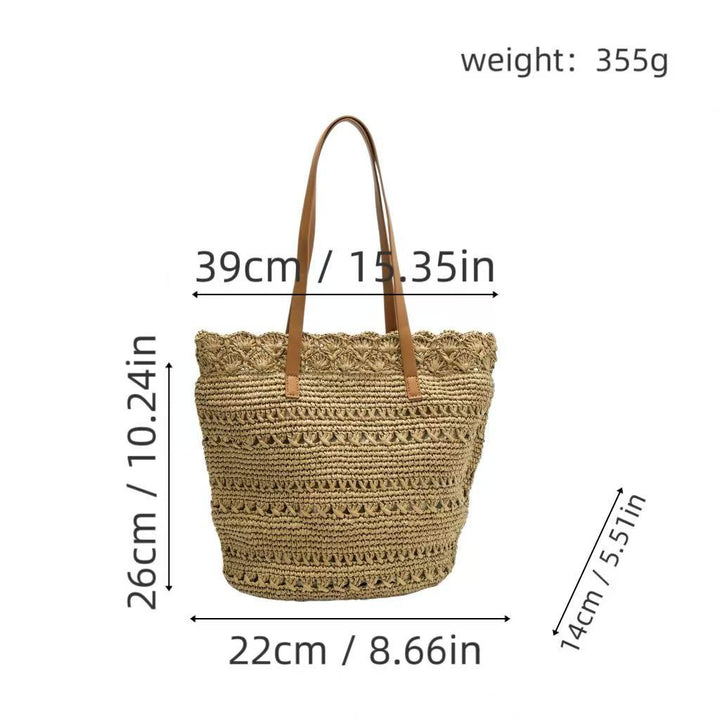 Handmade Macrame Beach Bag Bowlift