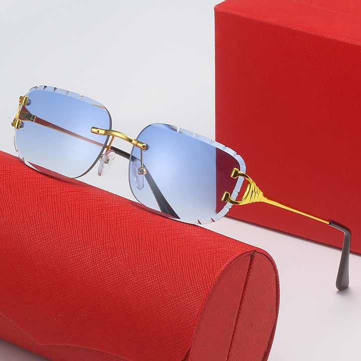 Ladies Designer Sunglasses with uniquely shaped frame and UV protection Bowlift