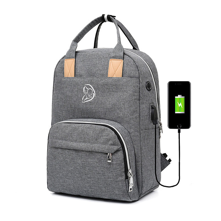Versatile Charging Backpack Bowlift